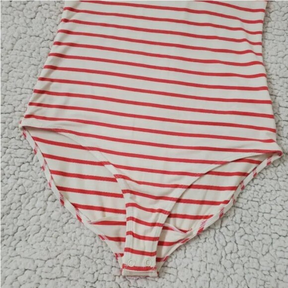 NWOT Anthropologie Tank Top Striped Bodysuit Size XS - Picture 5 of 9